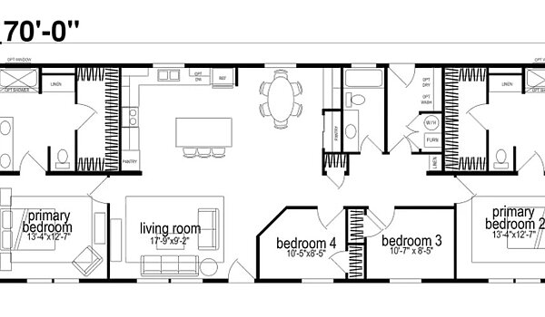 Hillcrest Double Wides / G851 Layout 98982