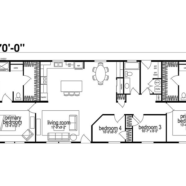 Hillcrest Double Wides / G851 Layout 98982