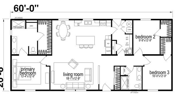 Hillcrest Double Wides / G860 Layout 98984