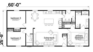 Hillcrest Double Wides / G861 Layout 98985