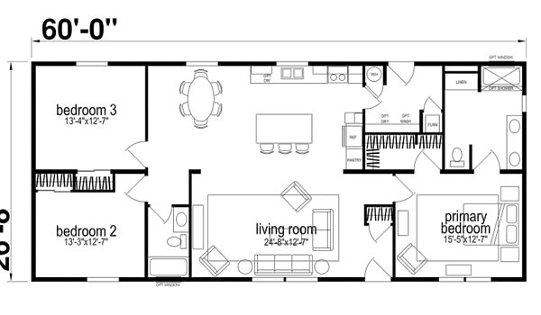 Hillcrest Double Wides / G861 Layout 98985