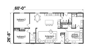 Hillcrest Double Wides / G861 Layout 98985