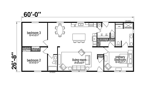 Hillcrest Double Wides / G861 Layout 98985