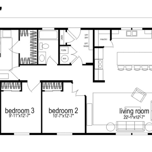 Hillcrest Double Wides / G865 Layout 98986