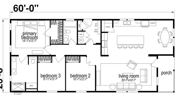 Hillcrest Double Wides / G865 Layout 98986