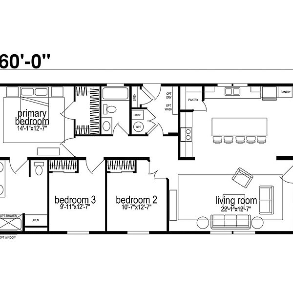 Hillcrest Double Wides / G865 Layout 98986