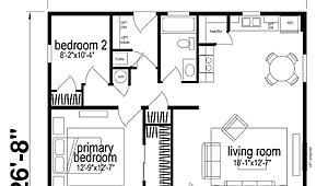 Hillcrest Double Wides / G879 Layout 98988