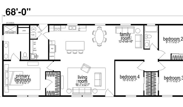 Hillcrest Double Wides / G881 Layout 98989