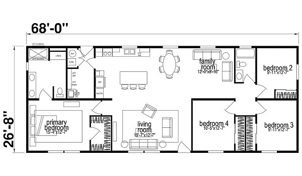 Hillcrest Double Wides / G881 Layout 98989