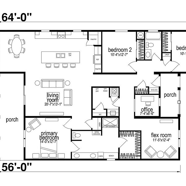 Hillcrest Triples / G950 Layout 98990