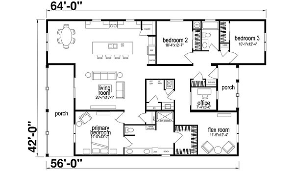 Hillcrest Triples / G950 Layout 98990