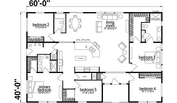 Hillcrest Triples / G966 Layout 98991