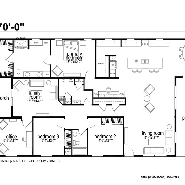 Hillcrest Triples / G970 Layout 98992