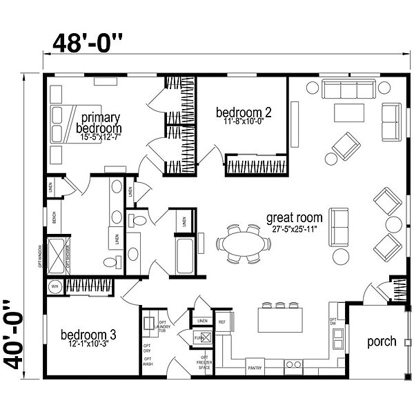 Hillcrest Triples / G973 Layout 98994
