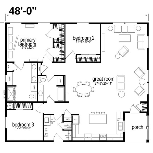 Hillcrest Triples / G973 Layout 98994