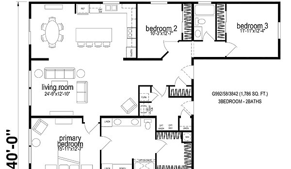 Hillcrest Triples / G992 Layout 98995