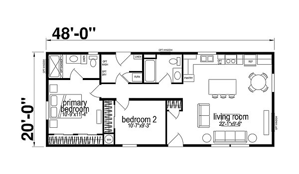 Ridgewood 20' / J704 Layout 99687