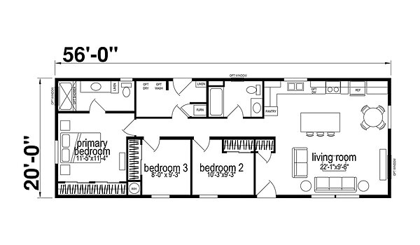 Ridgewood 20' / J705 Layout 99689