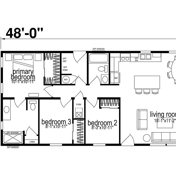 Ridgewood 23’-4” / J829 Layout 99686