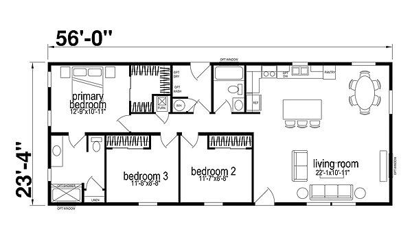 Ridgewood 23’-4” / J830 Layout 99682
