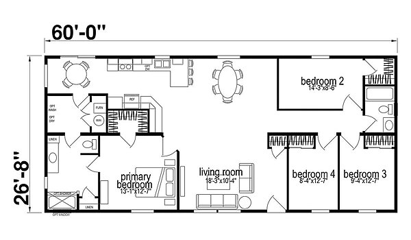 Ridgewood 26’-8” / J932-C Layout 99679