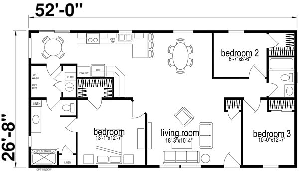 Ridgewood Series / J935C Layout 99680