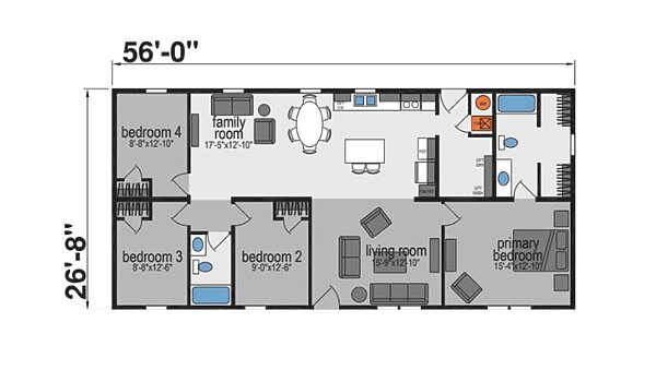 Millcreek Series / 4401-6 Layout 99021