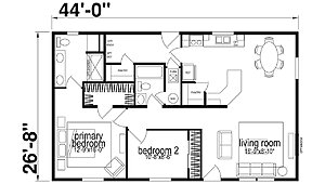 Hillcrest Double Wides / G826 Layout 99812