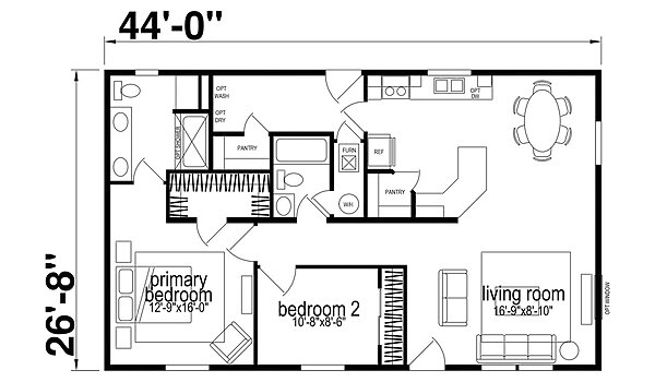 Hillcrest Double Wides / G826 Layout 99812
