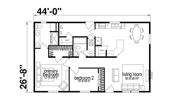 Hillcrest Double Wides / G826 Layout 99812