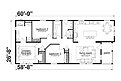 Hillcrest Double Wides / G813 Layout 99813