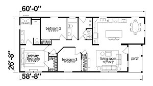 Hillcrest Double Wides / G813 Layout 99813