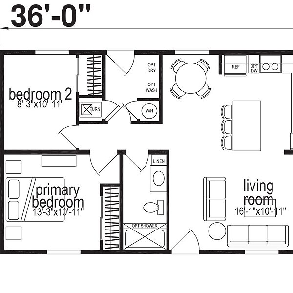 Ridgewood 23’-4” / J882 Layout 107711