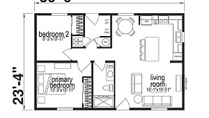 Ridgewood 23’-4” / J882 Layout 107711