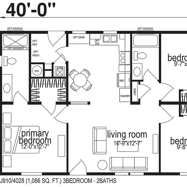 Ridgewood 26’-8” / J910 Layout 110676