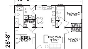 Ridgewood 26’-8” / J910 Layout 110676