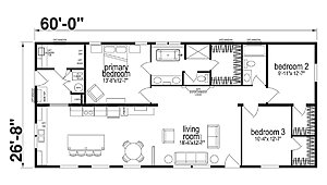 Ridgewood 26’-8” / J956 Layout 110677