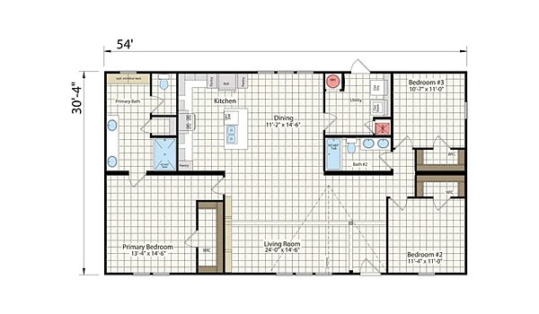 Skyline Warehouse / The Cajun 3254-32335 Layout 83957