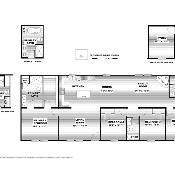 Ultra Pro Flex / Ultra Flex 28X68 4BR 29UPF28684AH Layout 32191