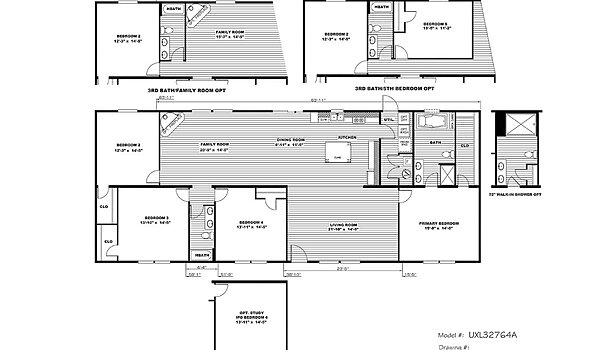 Ultra Excel / The Big Boy 4 BR 32X76 29UXL32764AH Layout 32237