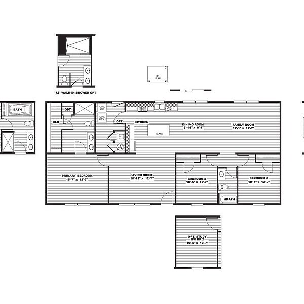 Ultra Pro Plex / 28x60 3br 29UPF28603AH Layout 93351