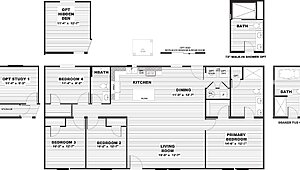 Ultra Pro Flex / Ultra Flex 28X56 4BR 29UPF28564AH Layout 93352