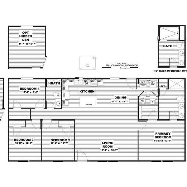 Ultra Pro Plex / 28x56 4br 29UPF28564AH Layout 93352