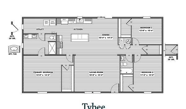 New Haven / Tybee 76NHS32563AH26 Layout 128257