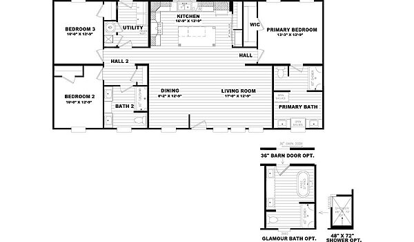 Tidewater / Island Breeze 58CVP28563AH Layout 132339