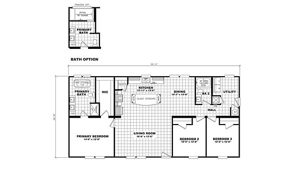 Tidewater / The Waterway 58CVF28563BH Layout 132341