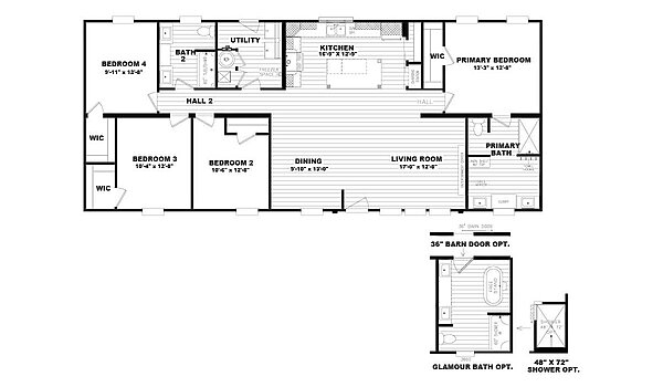 Tidewater / Island Breeze 4br 58CVP28644AH Layout 132371