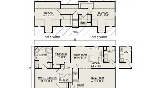 Cape Cod / Providence II 52 Layout 84560