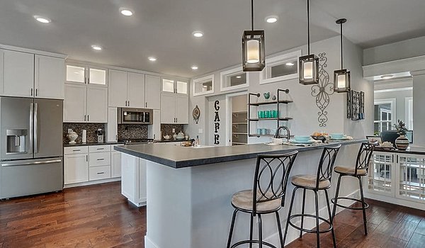 Platinum / Gray Stone Kitchen 71394