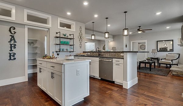 Platinum / Gray Stone Kitchen 71395